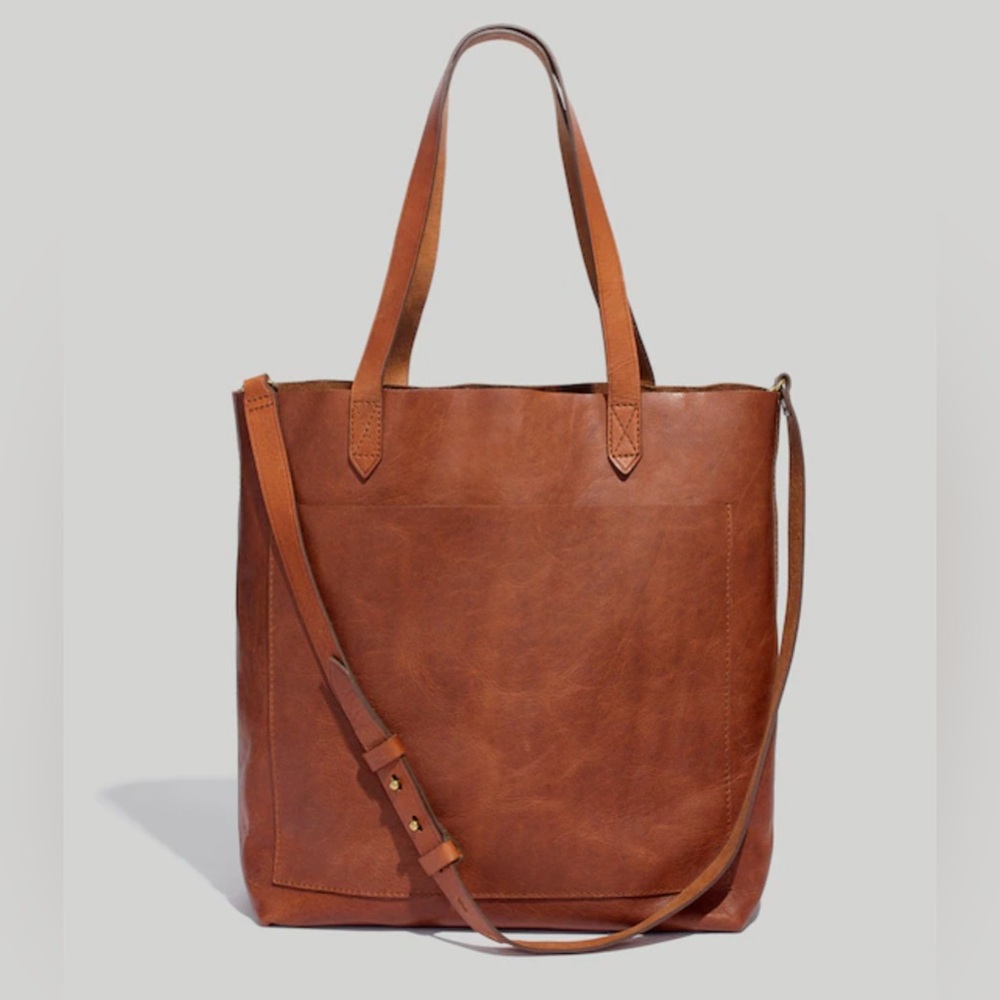 Madewell Transport Tote Medium Tan